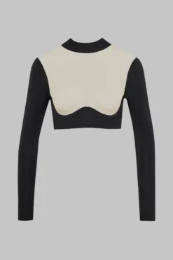 Pure TentationTop transparent Manches Longues