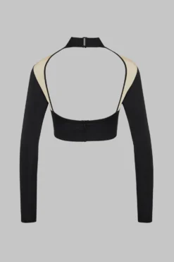 Pure TentationTop transparent Manches Longues