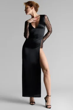 Rendez-Vous PrivéRobe longue fendue