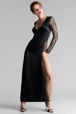Rendez-Vous PrivéRobe longue fendue