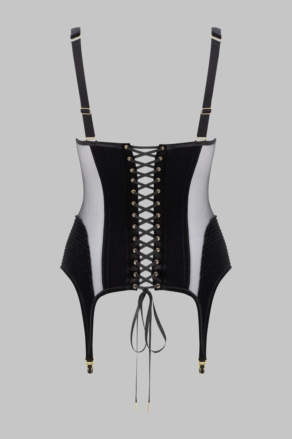 ROCOCOCorset Ouvert Porte-jarretelles - Scandale x Maison Close