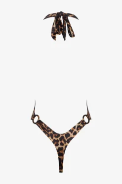 SafariMaillot de bain une pièce foulard