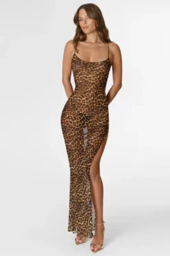 SafariRobe Longue Dos Nu